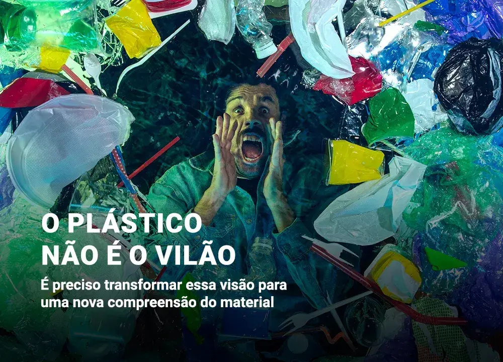 O plástico não é o vilão
