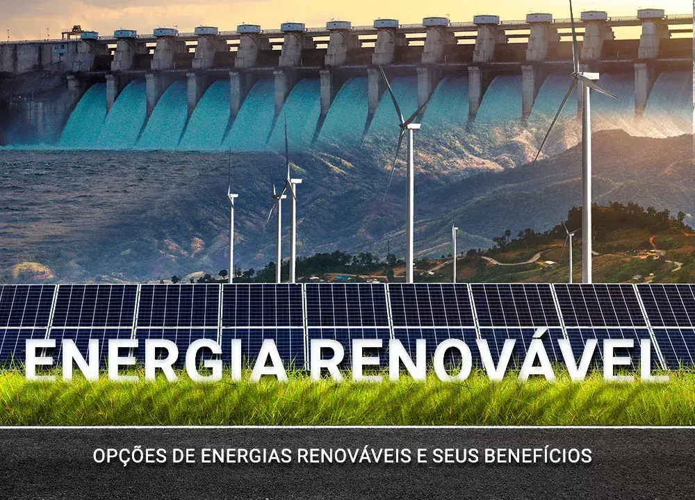 Energias renováveis são o caminho para a sustentabilidade