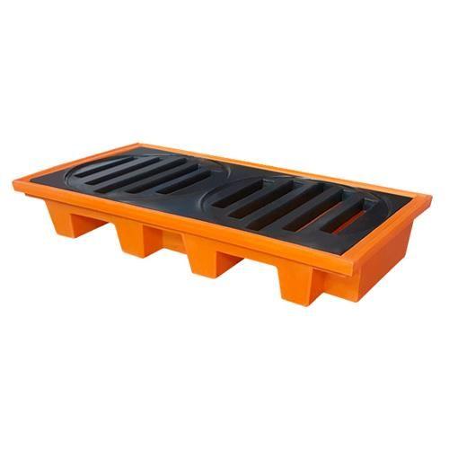  Pallet de Contenção Baixo 2 tambores - 75 Litros