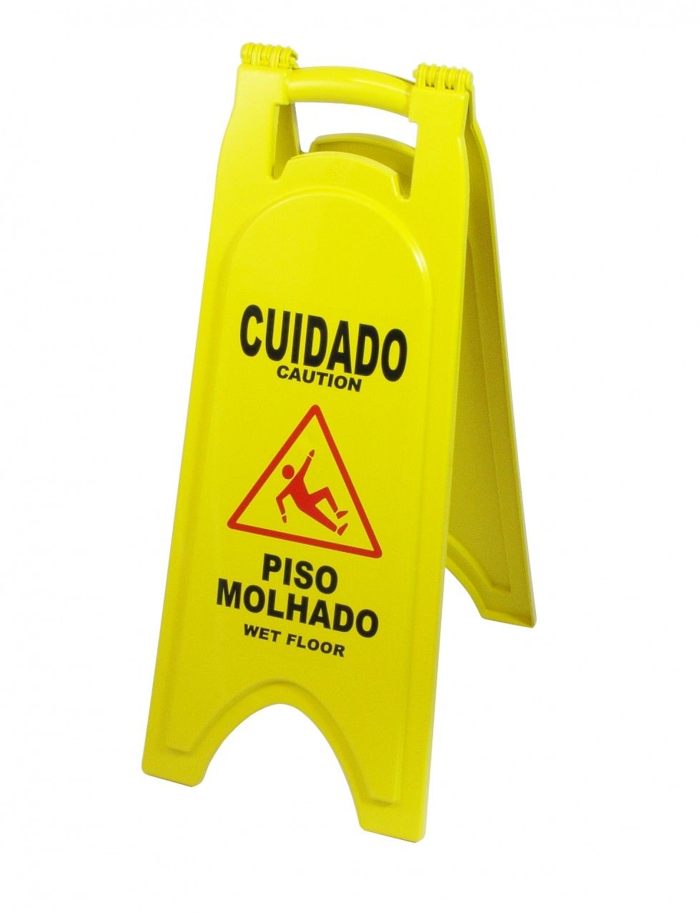 placa sinalizadora piso molhado